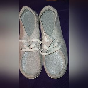 Madden Girl Silver Sneakers